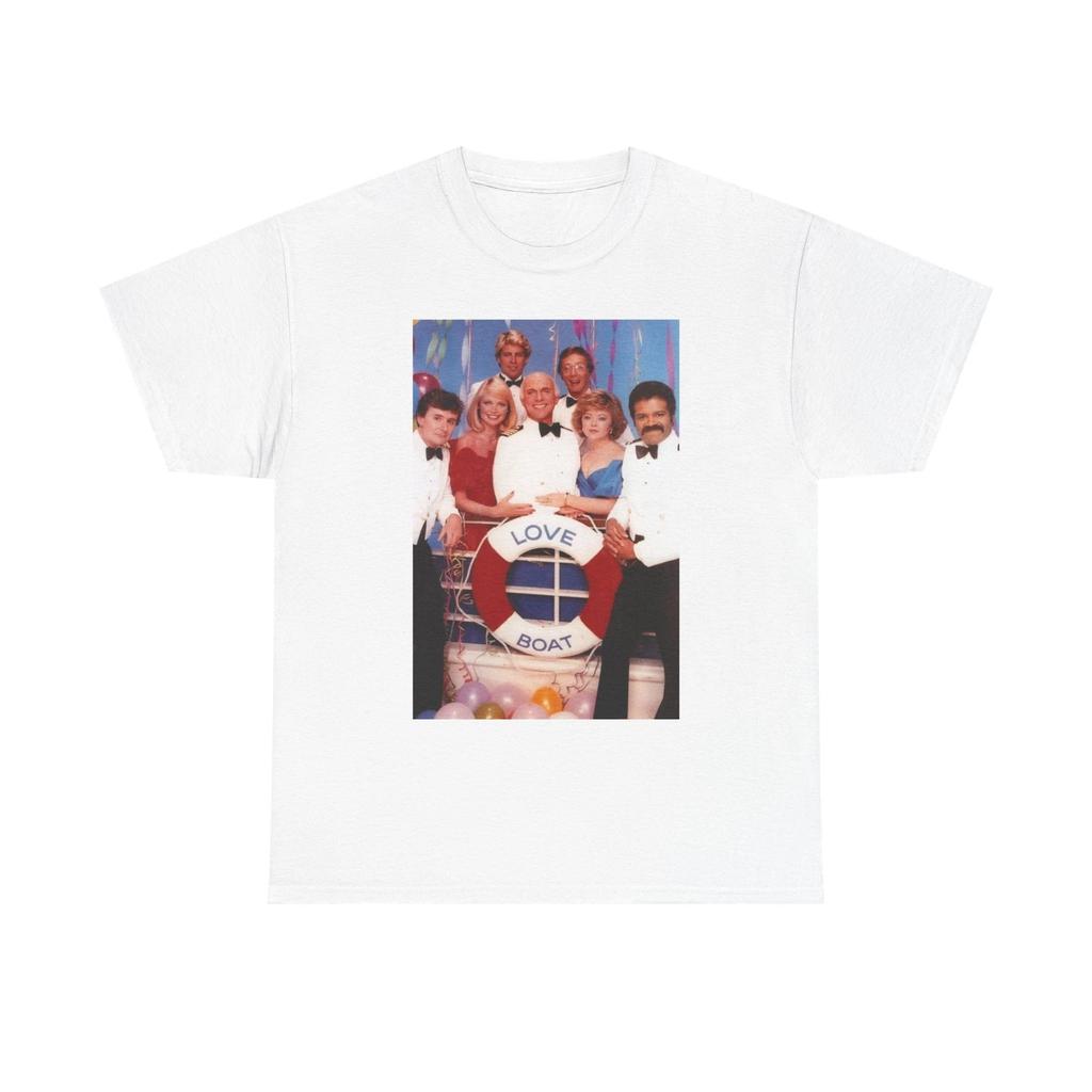 Men's and Women's T-shirts The Love Boat Graphic