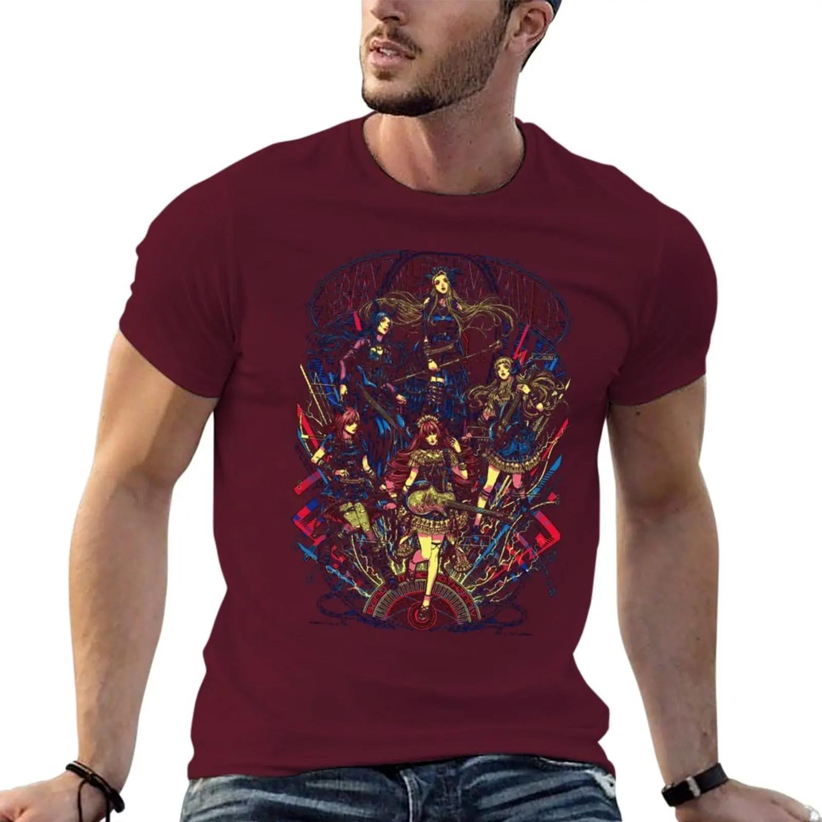 

Band Maid 2023 TShirt anime graphic t shirts black tshirt funny mens cotton t shirts Summer fashion Arrival Cotton streetwear S
