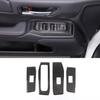Soft Carbon Window Lift Switch Trim Sticker For Toyota Land Cruiser LC250 24+