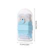 4Pcs Double Ended Animal Roller Eraser With Built In Shavings Cleaner Easy Erasing For Students Workers Writing Drawing