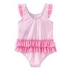 Disney Baby Girls Minnie Mouse Ruffled One Piece Swimsuit