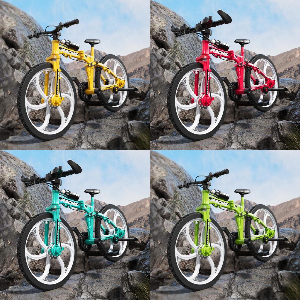 Plastic Mountain Bike Model Toy With Realistic Design For Boys And Collectors