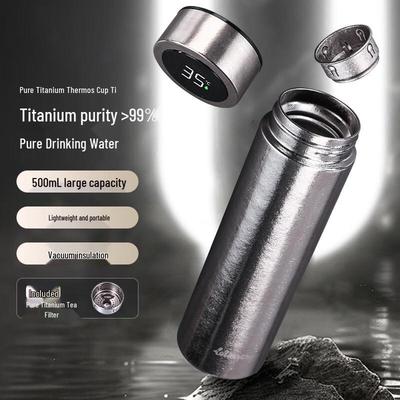 Le Qian Chu Smart Pure Titanium Insulated Bottle