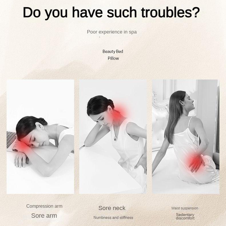 Memory Foal Salon Massage Pillow Universal Face Cradle for Massage SPA Beauty Salon Pad Relax U Shape Face Pillow