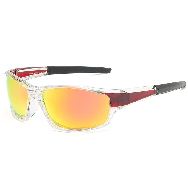 Outdoor Sports Polarized Cycling Glasses With Antiglare Pc Lenses For Mountain Biking And Travel