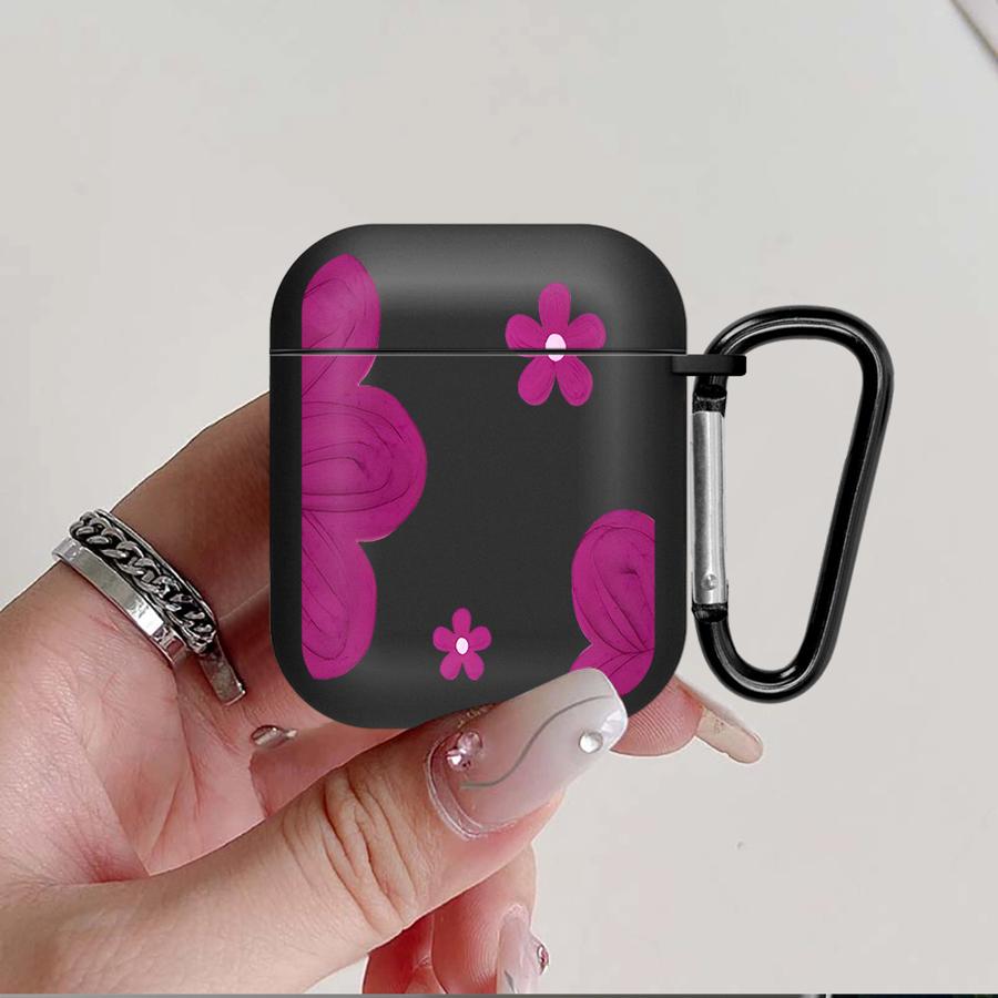 Case For Airpods Pro2 Pro3 3 4 2 1 Pro Earphone Cases Cover Cartoon Flower
