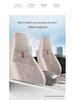 Seagull Car Seat Cushions (Models 23/24) - All-Season Linen Covers for New Energy Vehicles, Full Coverage.