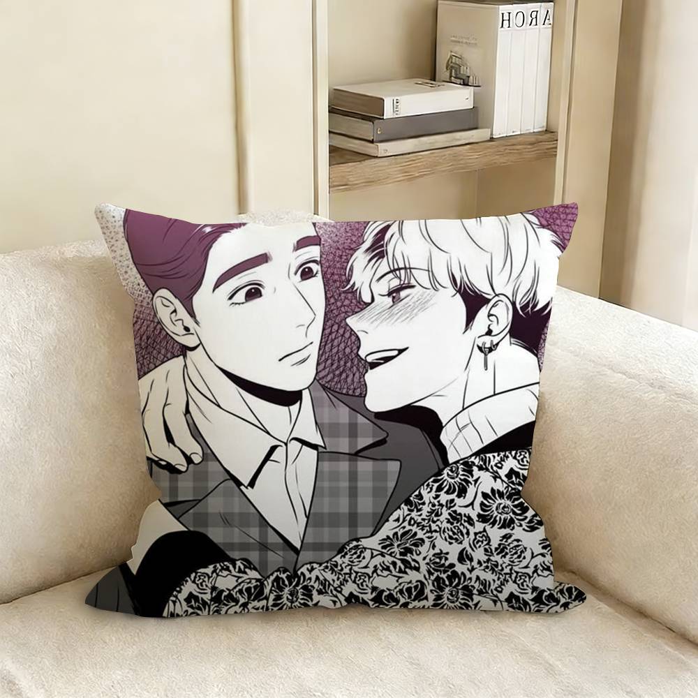 Anime B-Bj A-Alexes Various Sizes Square Pillow Case For Car Home Bedchamber Decor