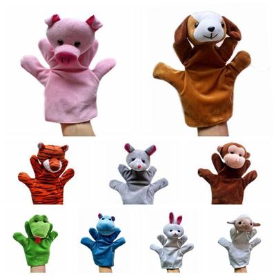 24 Arten Handpuppen Für Tier Plüschtier Stoff Niedliche Handpuppen Niedliche Interaktive Tiere Hand Fingerpuppe Führt auf
