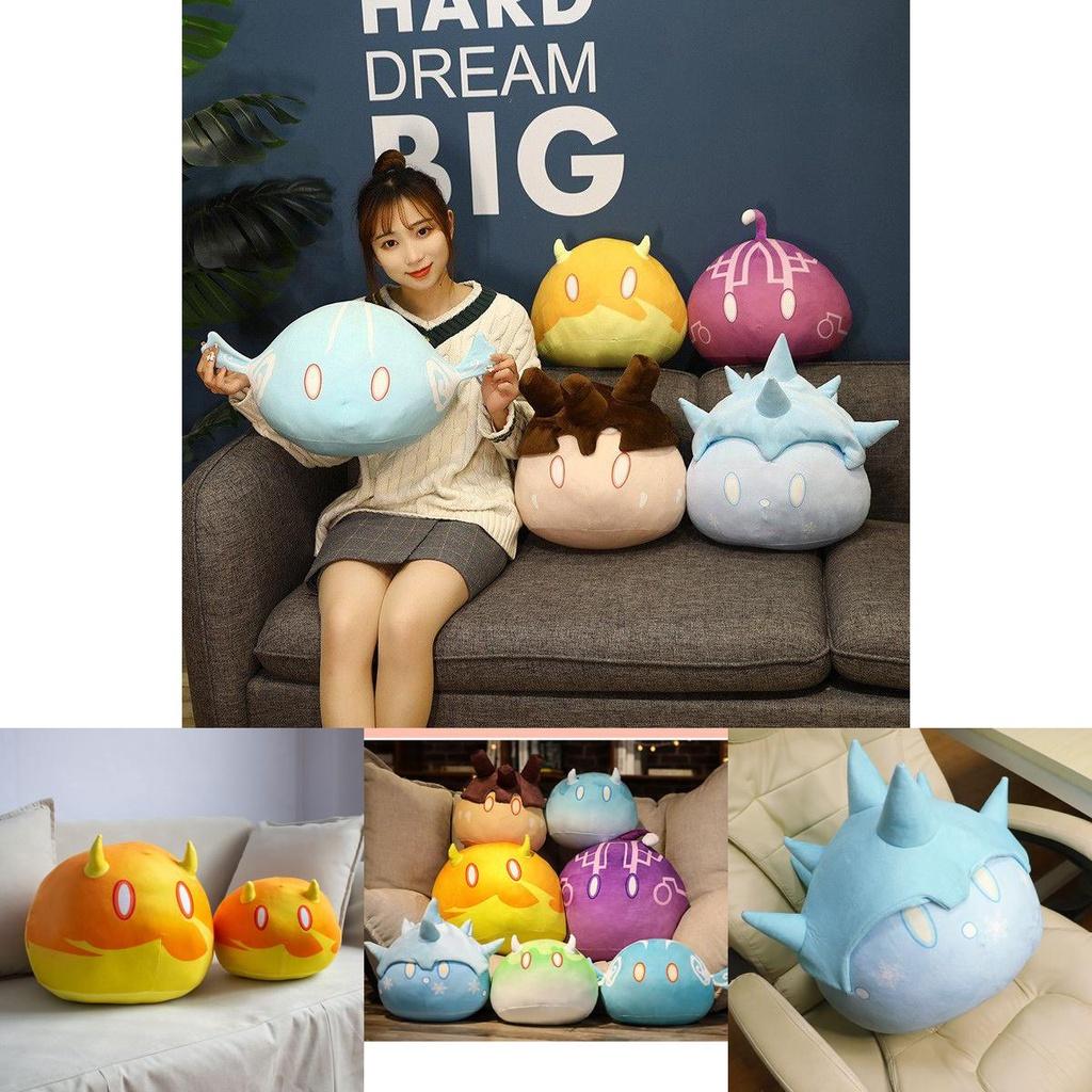 Snuggle Up With A Genshin Impact Slime Stuffed Toy Soft And Safe Plush Doll For Kids