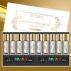 10Pcs Roller Perfume Oil Gift Set with Diffuser Bracelet Fragrance Oil for Humidifier Massage Beauty Skin Care Air Purifier DIY Perfume