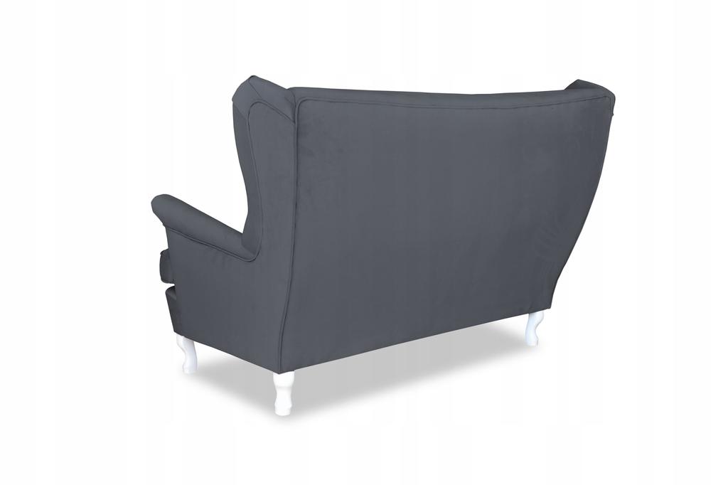 Zestaw wypoczynkowy mebli uszak Ari sofa fotele pufy Family Meble komplet