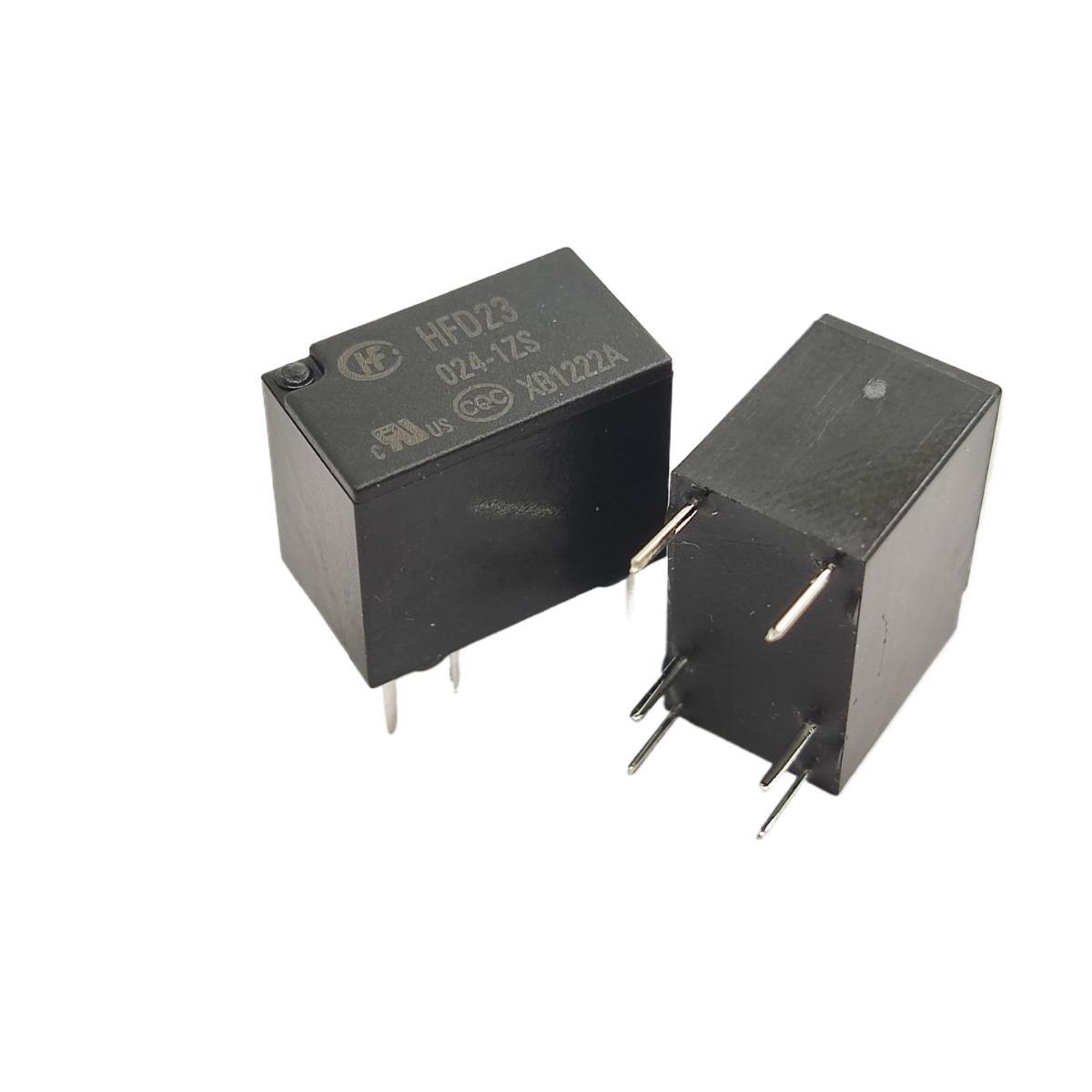 

HFD23 Signal Relay 6 Pins: 1 Normally Open, 1 Normally Closed, 1A 012-1ZS