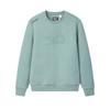 Fila White Simple Classic Casual Retro Sports Versatile Comfortable Crew Neck Pullover Sweatshirt Men Sweatshirt Sea-King-Green F11M613201FGN