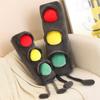 Realistic Red Green Light Plush Toy For Kids Educational Traffic Teaching Tool 55cm 80cm 100cm