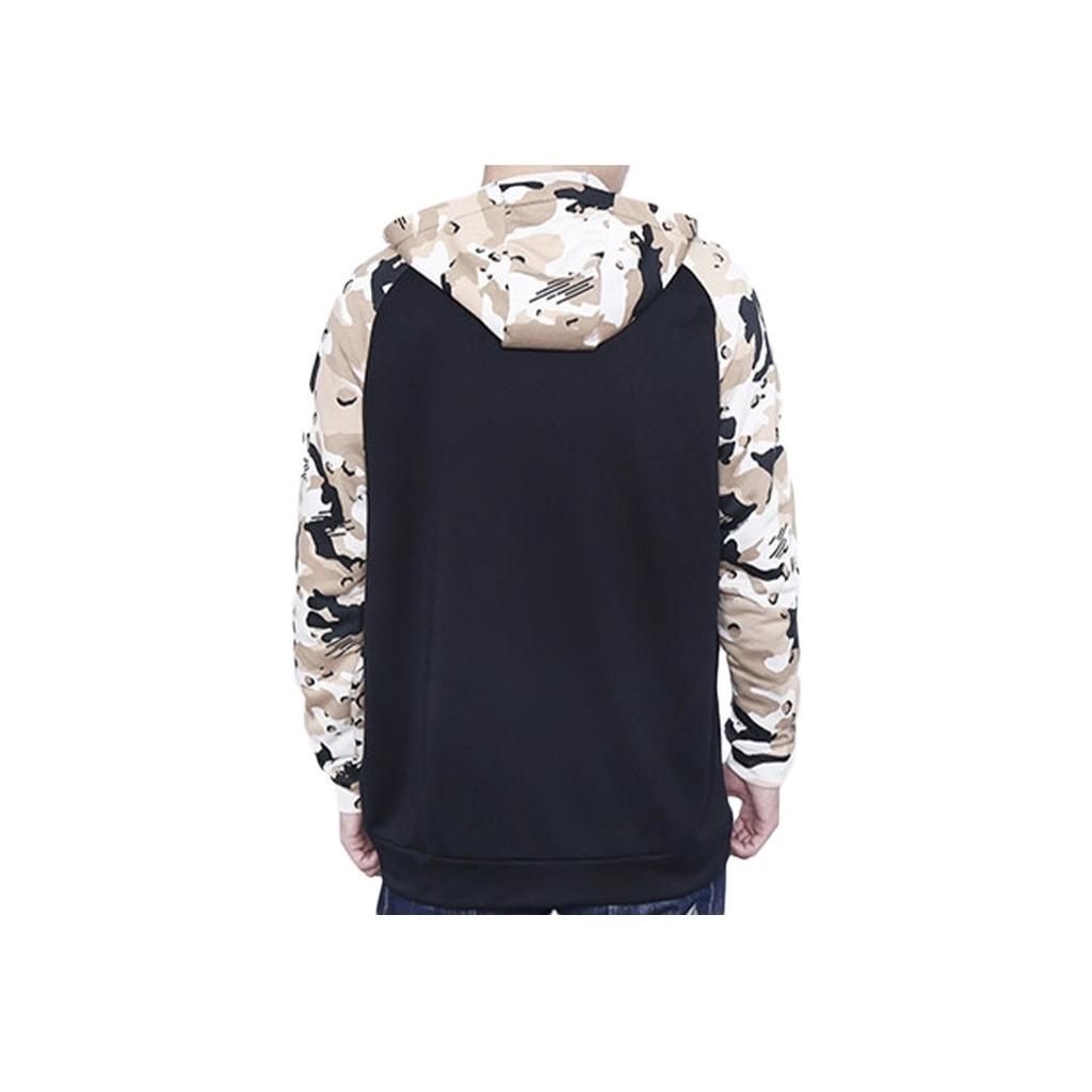 Nike Camouflage Panel Jacket Men Outerwear Black AQ1139-010