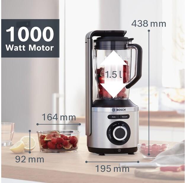 Стационарный блендер Bosch MMBV622M VitaMaxx 2in1