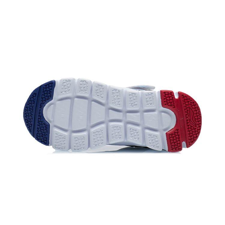 Li Ning Kids Aurora Wind V2 Velcro Comfortable Trendy Non-Slip Shock Absorbing Wear-Resistant Rebound Breathable Sports Casual Shoes YKNR096-1