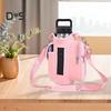 Borsa Magnetica per Bottiglia d'Acqua per Palestra Borsa per Bollitore con Scomparto Bifacciale Cinghia Regolabile Borsa a Tracolla per Articoli da Fitness