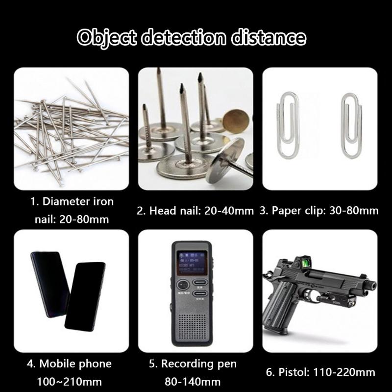 Practical Foldable Metal Detector Foldable Highly Sensitive and Waterproof Ideal for Beginners and Professional