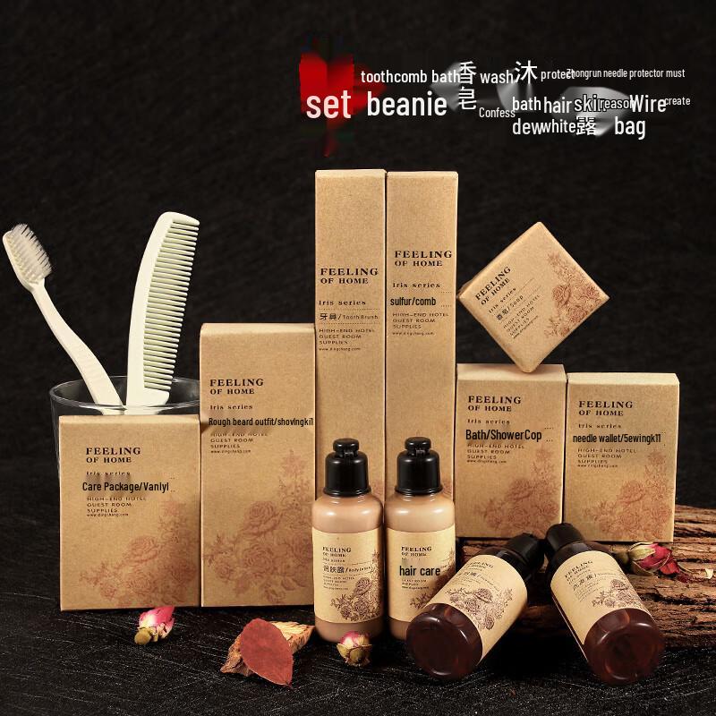 Shuangrui Disposable Hotel Guest Room Amenities Set