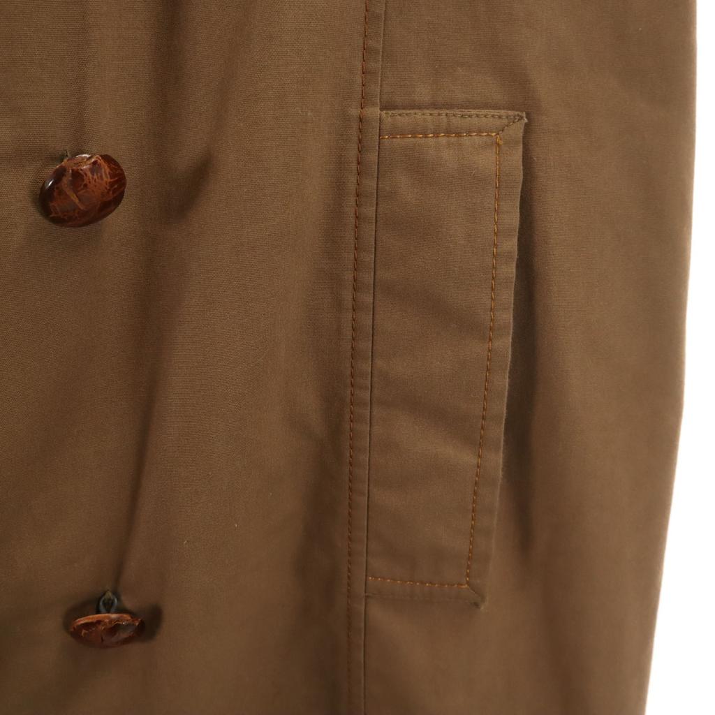 VAN HEUSEN 70s vintage Double breasted coat 38 Brown Back bore Men's Used