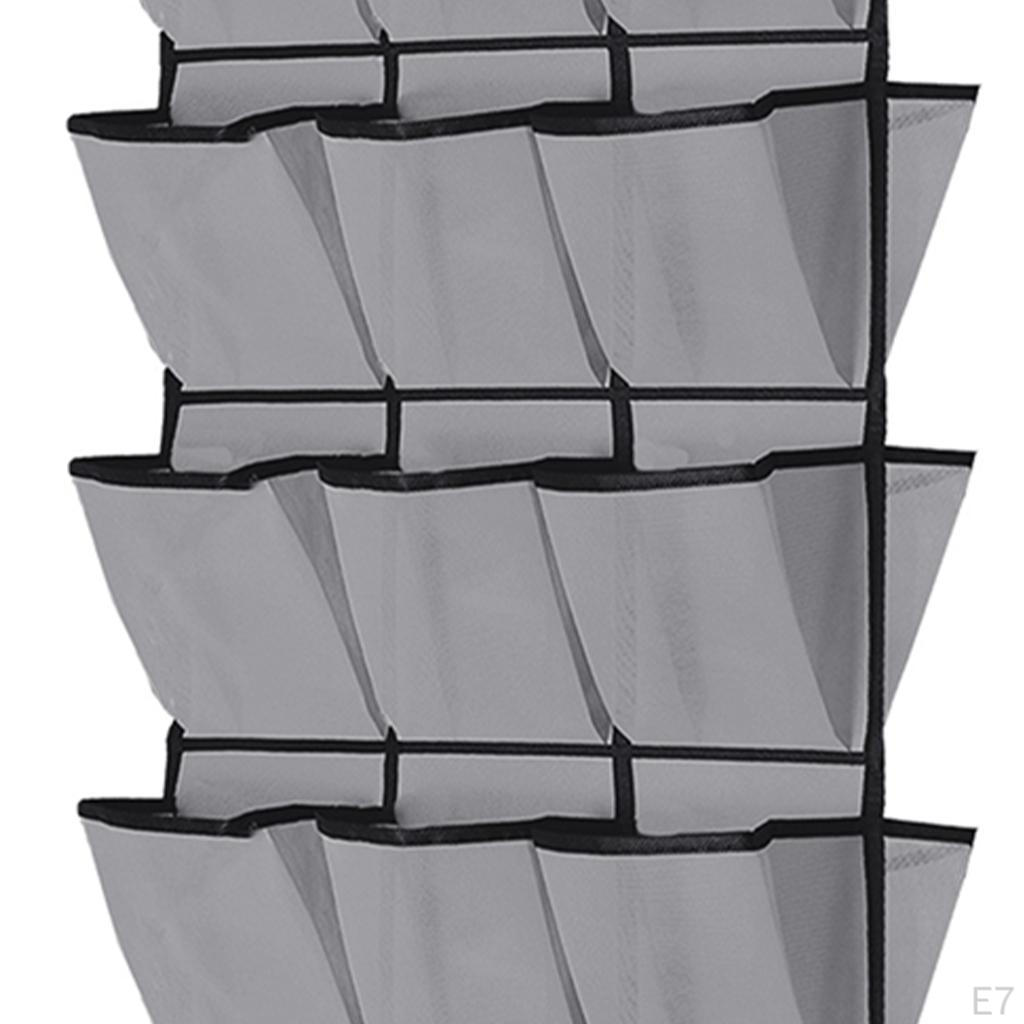30 Large Pockets Dual Sided Hanging Shelves Organiser