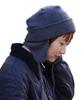 [NAKOTA] Ear Cover Flight Knit Watch, Ear-Eared Knit Cap, Knit Hat, Hat, Men's, Women's, Large Size, Deep, Warm, Thermal, Cold Protection, Winter,