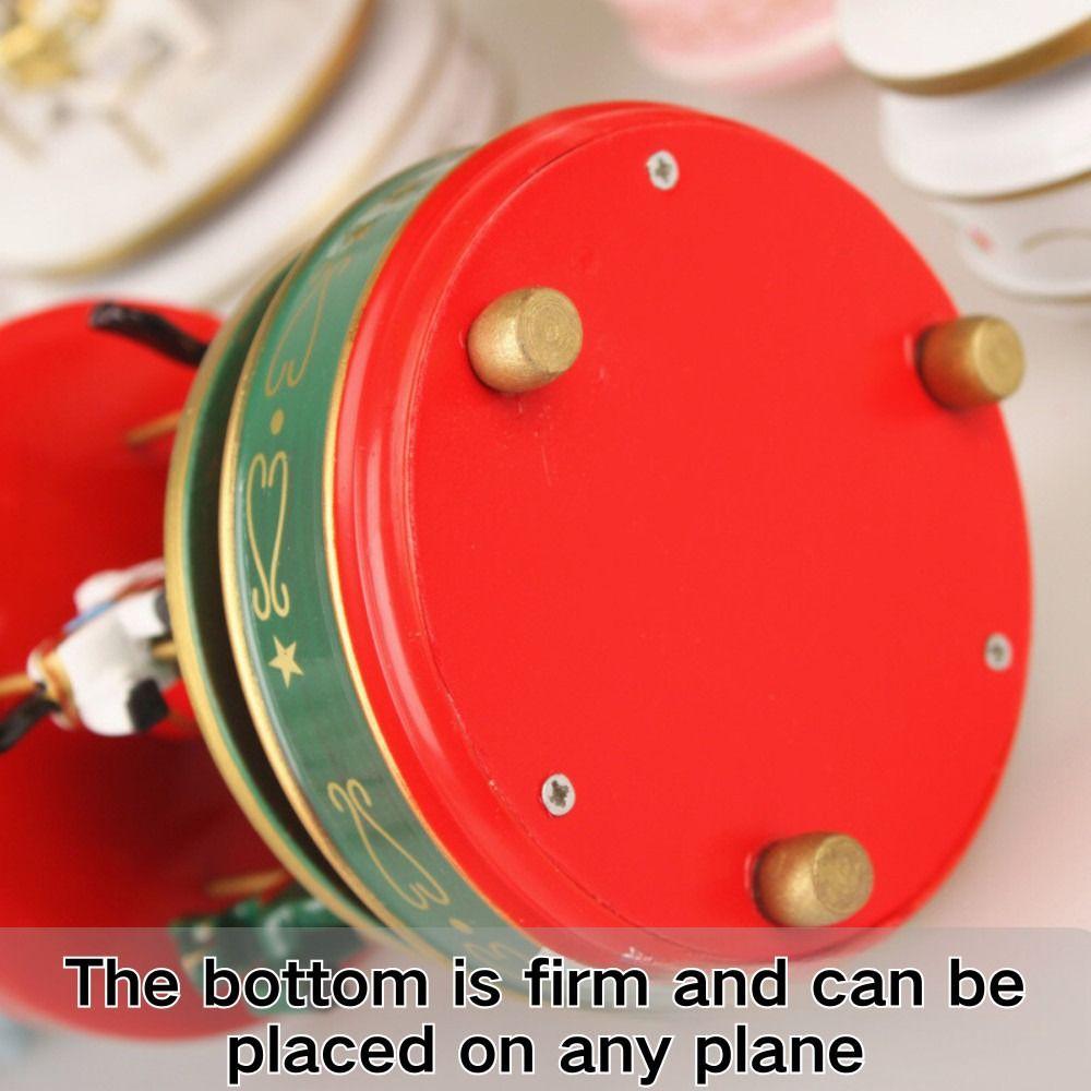 Wooden Rotating Wooden Music Box Interactive Children Gifts Musicbox  Children Gifts