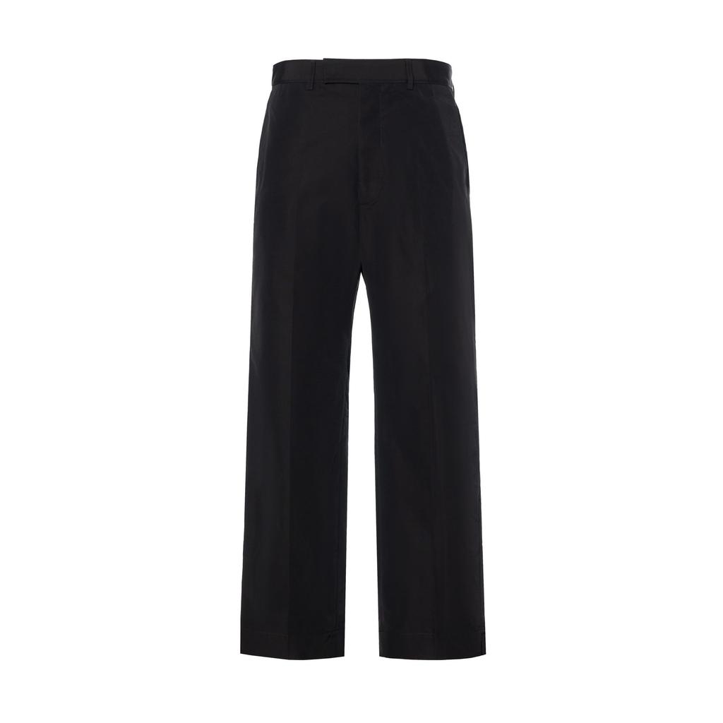 Gucci Straight Leg Cropped Poplin Chino Trousers 723676-ZAK7W-1000
