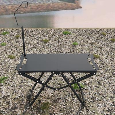 Lightweight Folding Picnic Table, Camping Folding Table for Practical Use Outdoors, Space-Saving Design, High Load Capacity