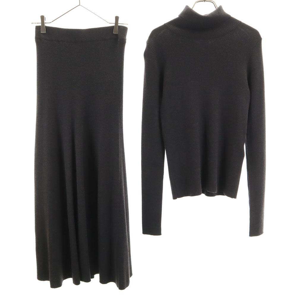 

Mila Owen wool blend Long sleeve turtleneck sweater Setup 1 gray knit Women Used