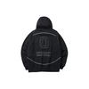 Anta Mesh Spliced Sports Pullover Hoodie Unisex Hoodies Black 172141702R-2