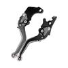 Motorcycle Brake Handle Adjustable Size Motorbike Modification Clutch Drum Brake Lever Handle with LED Light