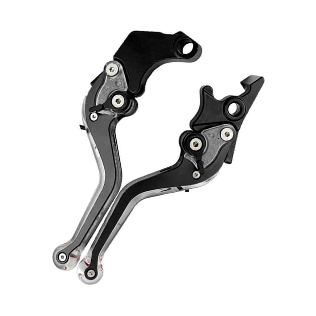 Motorcycle Brake Handle Adjustable Size Motorbike Modification Clutch Drum Brake Lever Handle with LED Light
