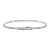 ORSA JEWELS Authentic 925 Sterling Silver Tennis Bracelet Fashion 2mm 3mm 4A Clear Zirconia Bracelet Jewelry for Women SB225