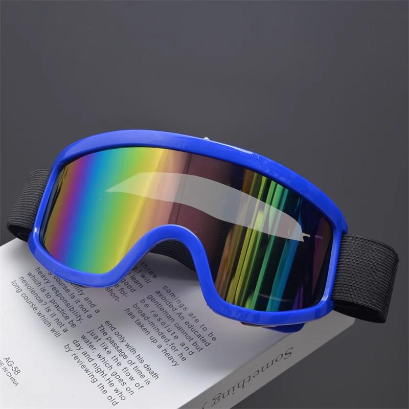 Unisex Skiing and Mountaineering Goggles: Windproof Anti-Glare Glasses for Outdoor Sports