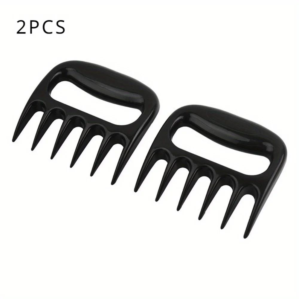 

2PCS Quick Ripper Black Bear Claw Meat Splitter Multi-Purpose Meat Handling Tool Tool Cooking Accessories