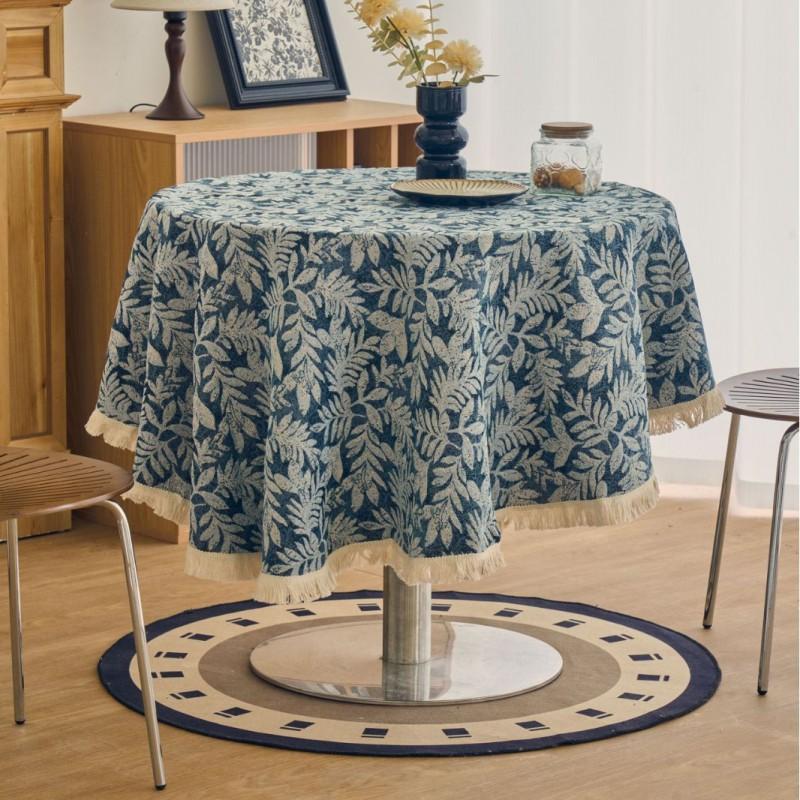 Bohemian Woven Tablecloth Tassel Table Cover Dining Mat Multi Color Home Decor
