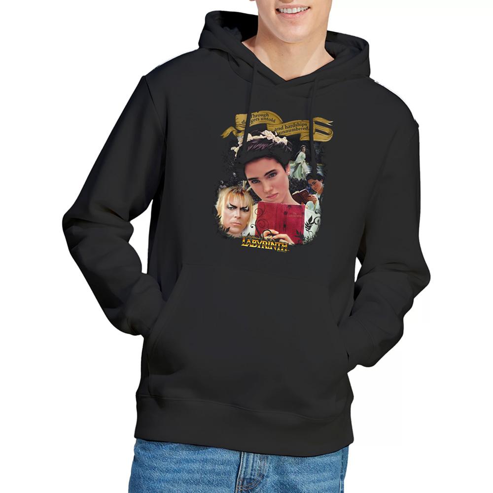 Labyrinth Unisex Erwachsenen Hoodie - Unausgesprochene Gefahren