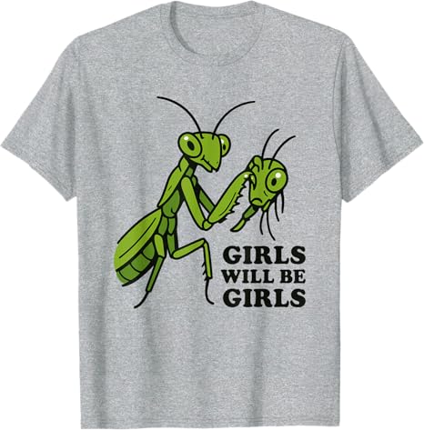 

Funny Girls Praying Unisextis TShirt Girl Will Be Girls Praying Unisextis Saying Tee Novelty Gift Womens Fashion Feminism Y2k Tops S