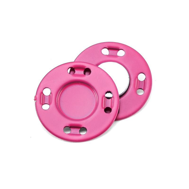 5 Pairs Sewing Metal Buttons Magnet Stone Colorful Automatic Magnetic Snap Buttons Invisible Suitcase Bag Coat Buckle Diy Craft