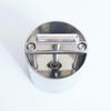 Stainless Steel Testicle Squeezer Device,Scrotum Pendant,Ball Stretchers,extruding Testicle Chastity Lock,Cock Ring,Sex Toy, S081