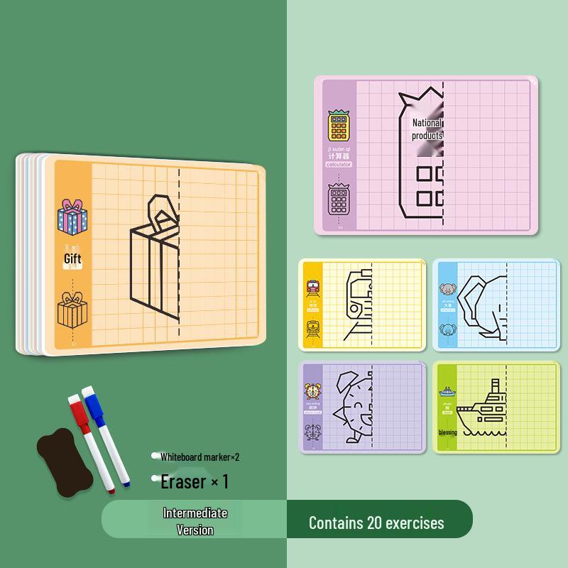 

Symmetrical Pattern Shapes for Kindergarten: Art, Puzzles, and Teaching Aids