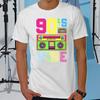 90s Vibe 1990 Style Fashion 90 Theme Outfit Nineties Costume T-Shirt Funny Graphic Tee Tops Unisex Fashion Clothing Cotton Tees