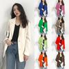 2024 Spring & Autumn Women's Versatile Blazer, Little Fragrance Style, Commuting Korean Fashion.