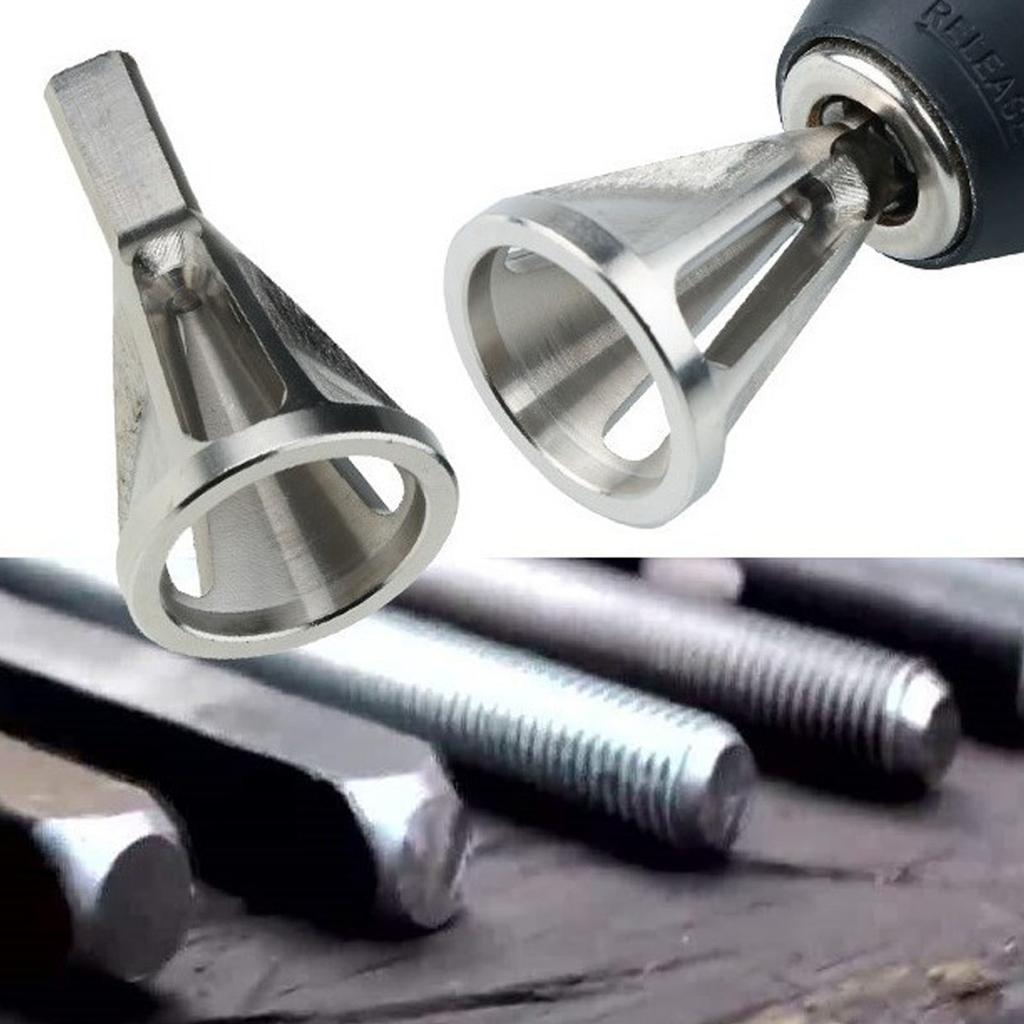 Präzisionsentgratwerkzeug für Metall Holz Kunststoff Effizientes Anfasen mit dreieckiger Nut Robuste Legierungskonstruktion