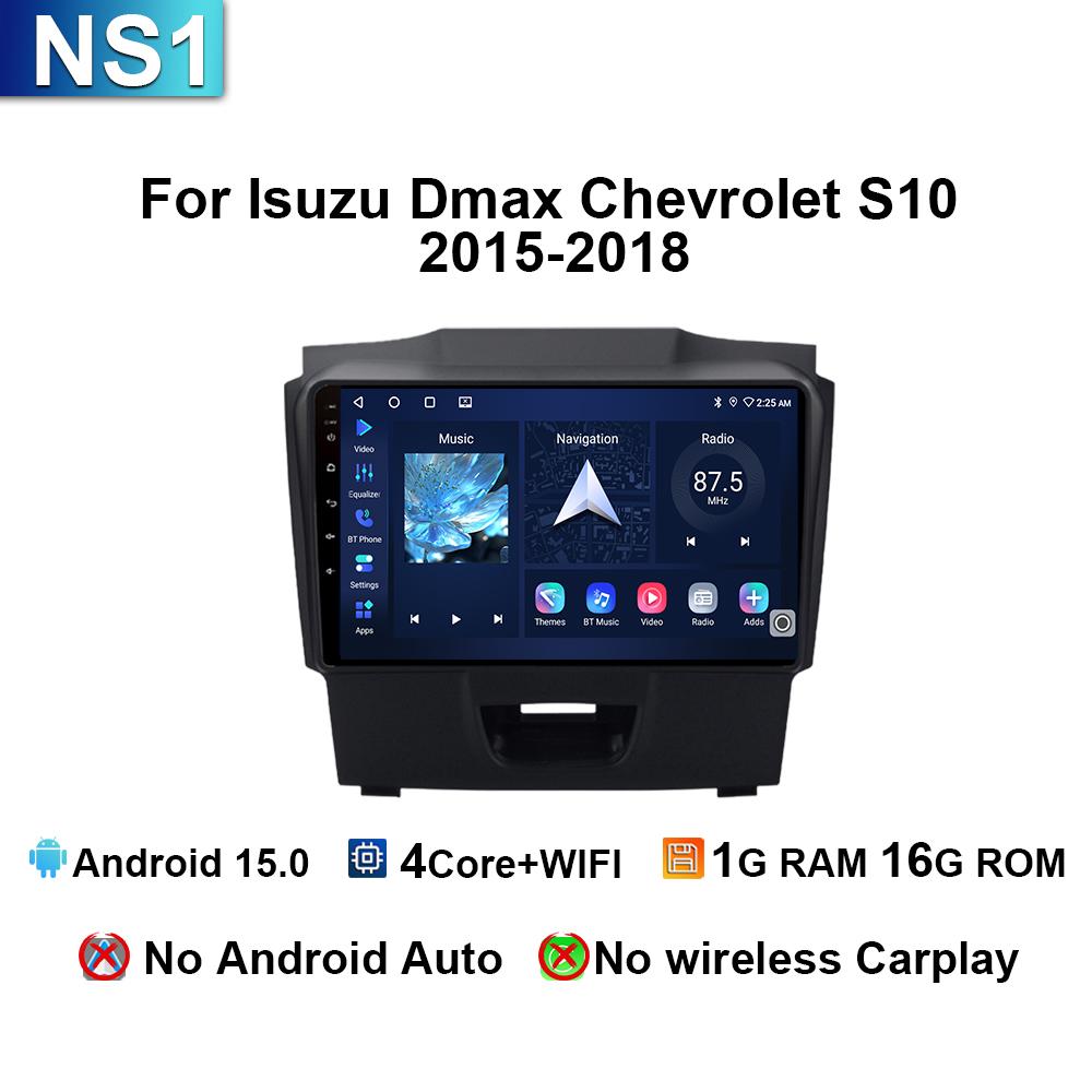 Car Radio  For Isuzu D-MAX DMAX Chevrolet S10 2015 - 2018 Android15 Autoradio Multimedia Player  Wireless Carplay Navigation GPS  YL5