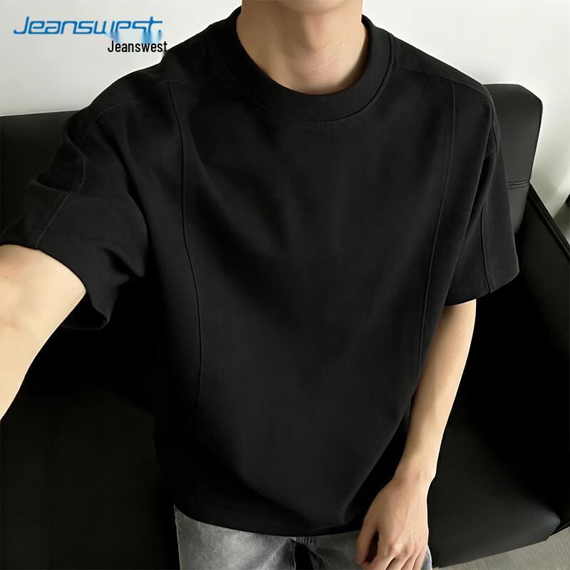 Jeanswest Men s 2026 Loose Fit Pure Cotton Raglan T-shirt 3XL