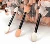 100PCS Disposable Eye Shadow Sponge Applicators Double-headed Eyeshadow Stick  Beauty Makeup Tool